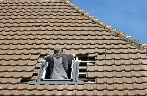 Pose de velux - Vingrau